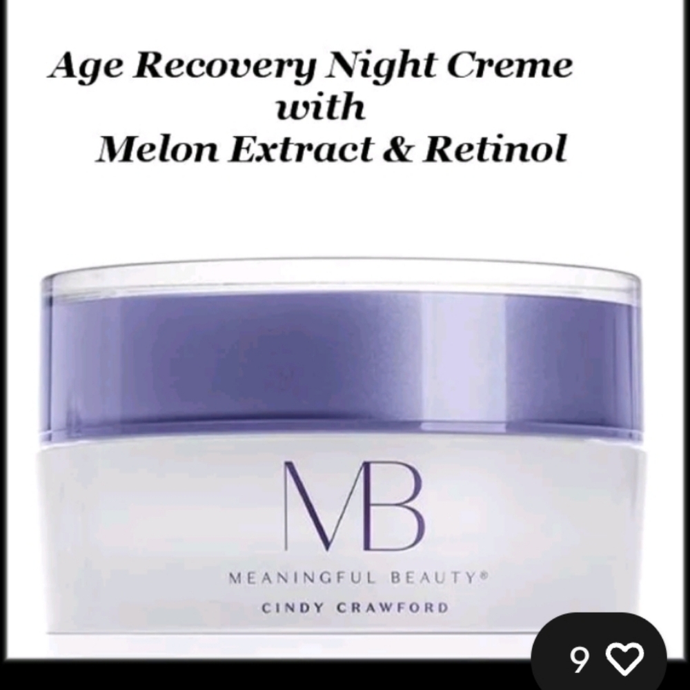 "Meaningful Beauty" Age Recovery Night Cream